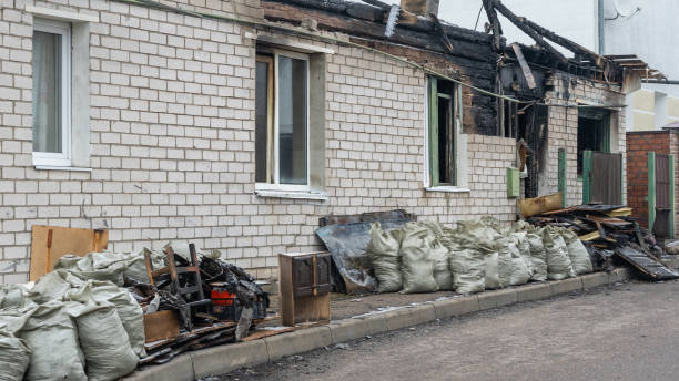 Professional Fire Damage Removal technician working in Lake Elmo, MN